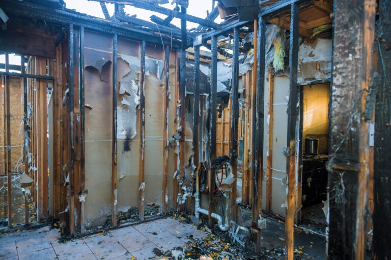 Fire and Smoke Damage Kitchen Fire 1